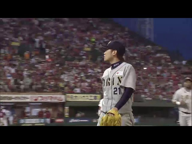 3回裏 バファローズ・西 毎回ランナー出すも後続抑えて無失点!! 投げ合いは続く…2014/5/13 E-Bs