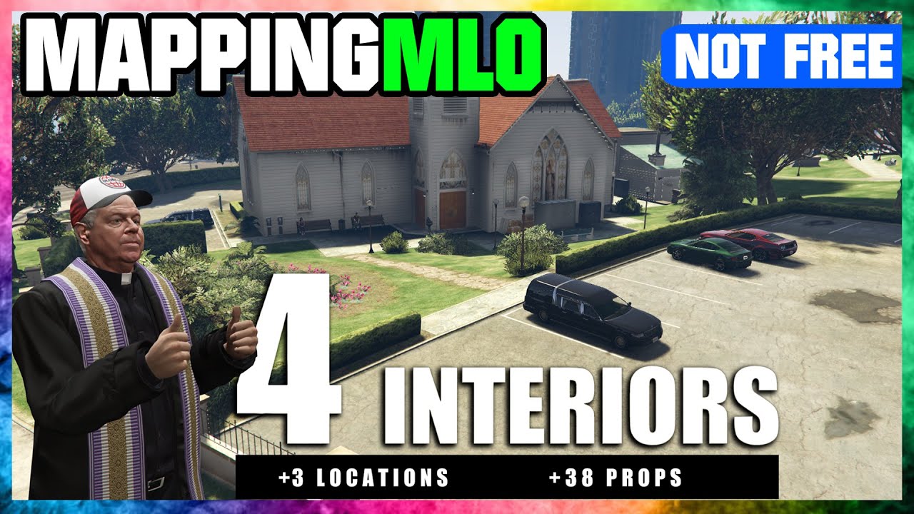 [MLO] Church ( 4 interiors , 3 locations + props ) thumbnail 3