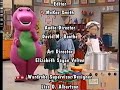 Barney Barney Songs Credits Custom Version
