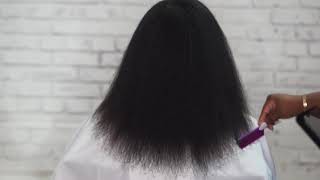 Half Up, Half Down Wavy!