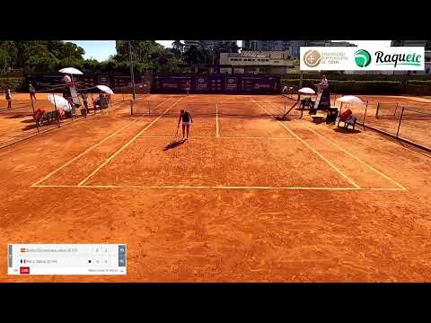 [8] Irene Burillo (ESP) vs. [2] Diane Parry (FRA), QF main draw Del Monte Lisboa Belem Open