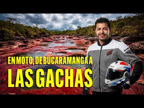 Ruta en MOTO a Las Gachas: El "Caño Cristales" escondido en Santander, Colombia | marlitonGO
