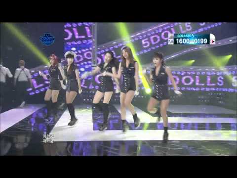 *Full HD* [11.05.19] 5Dolls - Like This Like That @ M!Countdown