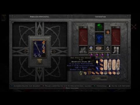 D2R warum man Ringe gamblen sollte... Der Stein von Jordan ergambled.