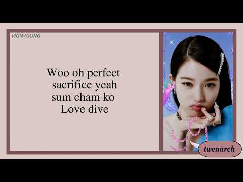 IVE 'LOVE DIVE' Karaoke