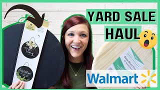 THE BEST YARD SALE FINDS TO DATE! BRAND NEW WALMART FINDS AT A GARAGE SALE | EVERYTHING $5 and UNDER