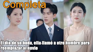 El día de su boda, ella llamó a otro hombre para reemplazar al novio