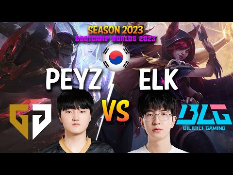GEN Peyz vs BLG Elk - Peyz APHELIOS vs Elk XAYAH ADC - Patch 13.20 KR Ranked