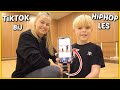 OP HiPHOP LES TiKTOKS MAKEN MET JUF KiM ? | Bellinga Vlog #1916