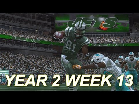 MADDEN 15 JETS CONNECTED FRANCHISE SEASON 2 WEEK 13 VS DOLPHINS