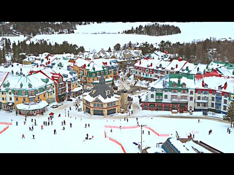 [4K]🇨🇦 Mont-Tremblant: The Most Beautiful Ski...