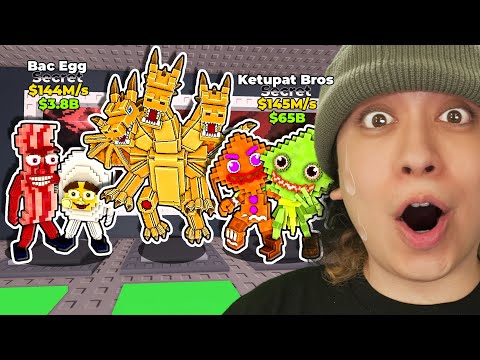 激レアすぎる１０体のブレインロットを盗む🌊【ロブロックス/ROBLOX】