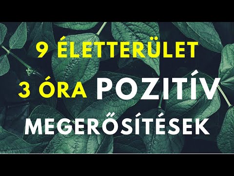 9 Életterület | Pozitív megerősítések | 432 Hz frekvencia | 3 óra