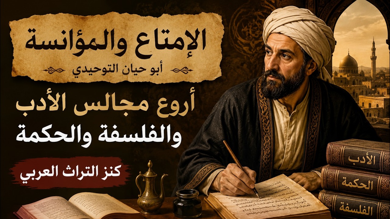 الإمتاع والمؤانسة — أبو حيان التوحيدي والكتاب الذي كشف أسرار السلطة والعقل ?