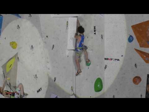 Adam Ondra Semi-Finals - Lead IFSC Climbing World Cup Imst 2015