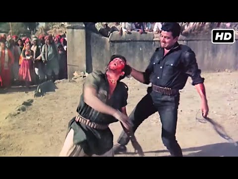 CLIMAX SCENE | SUPERHIT HD FIGHT SCENE | DHARMENDRA V/S VINOD KHANNA | MERA GAON MERA DESH |