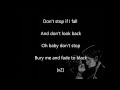 My Chemical Romance- Hang 'Em High Lyrics