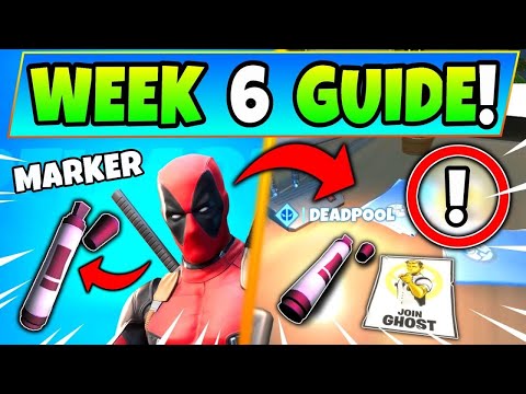 Fortnite Deadpool Week 6 Challenges
