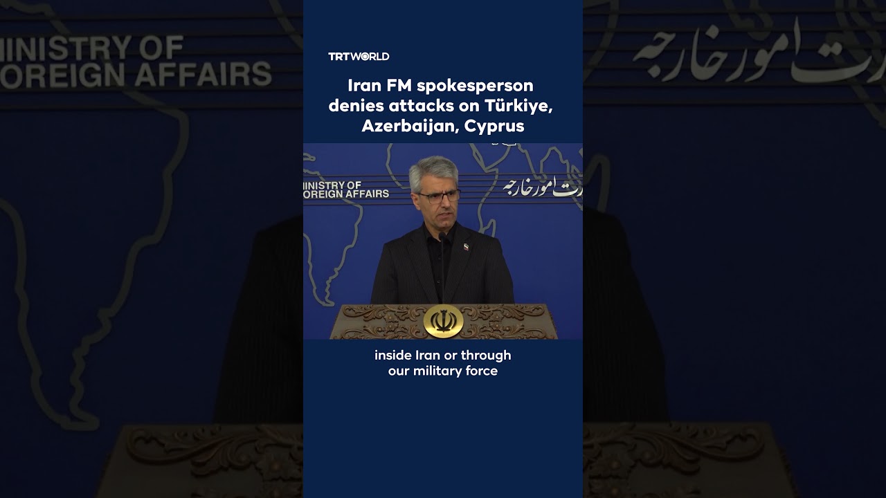 Video | Iran FM spokesperson denies attacks on Türkiye, Azerbaijan, CyprusCaption: