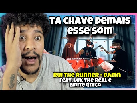REACT RYU THE RUNNER - DAMN FEAT. LUK THE REAL E EMITÊ ÚNICO