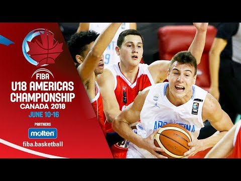 Argentina v Chile - Group Phase - Re-Live (ENG) - FIBA U18 Americas Championship 2018