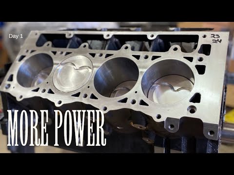 Dart LS Next SHP 416 CTSV Engine build Day 1