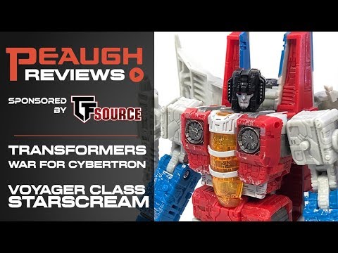 Video Review: Transformers: War for Cybertron SIEGE - Voyager STARSCREAM