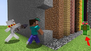 ¿Podrás ROMPER TODAS LAS PAREDES y GANAR EL CORAZON DE ELLA en Minecraft?