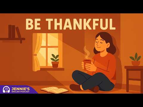 Be Thankful for What You Have | English & Chill with Jennie | English Podcast