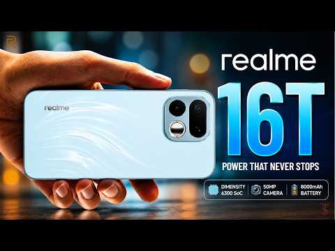 Thumbnail for Realme 16T 5G Price, Official Look, Design, Specifications, Camera, Features | #Realme16t #5g