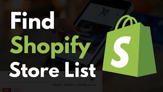 How to find ALL Shopify Stores? Find Owners Information including Emails!