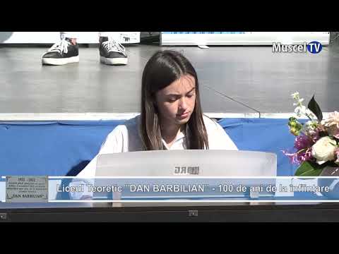 Jurnal MUSCEL TV 04.07.2023 Ștefania Moise de la ,,Dan Barbilian”, eleva cu media 10 la bacalaureat