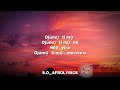 ASAKE - START (LYRICS)