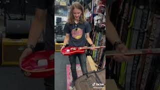 Video thumbnail for PRS Custom SE Red Unboxing and Demo #unboxing #guitartok #guitar #electricguitar by Brothers Guitar Shop