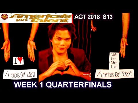 Shin Lim Card Magician EPIC MAGIC!! Quarterfinals 1 America's Got Talent 2018 AGT