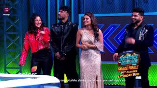 Nyrraa And Arjit Answer Funny Questions  Khatron 