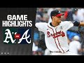 A's vs. Braves Game Highlights (6/2/24) | MLB Highlights