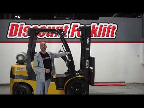 YALE GLP050VX 5,000lb LP (Propane) #338H - Forklift for Sale