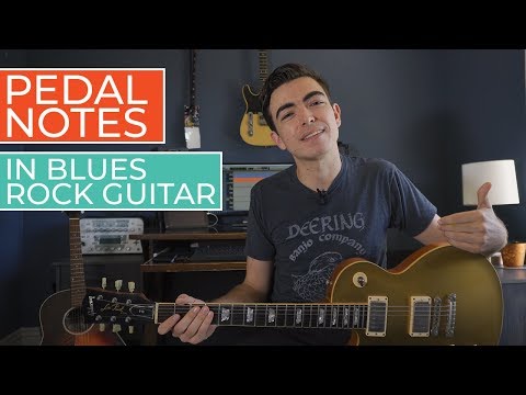 Pedal Notes with Blues Rock Lead Guitar