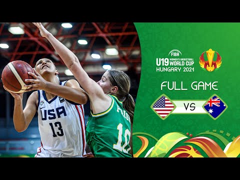 FINAL: USA v Australia | Full Game - FIBA U19 Women's Basketball World Cup 2021
