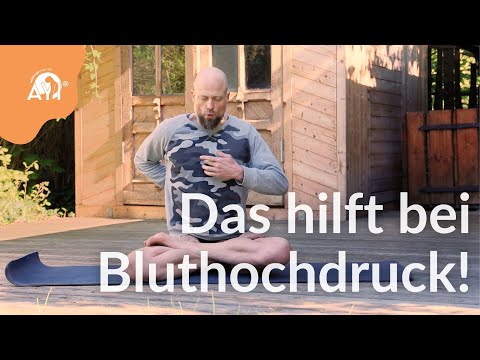 5min Yoga | Hoher Blutdruck? Diese Atemübung hilft | Dr. Ronald Steiner | The Yoga Doc