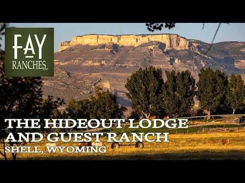Luxury Guest Ranch For Sale | The Hideout Lodge & Guest Ranch | Shell, WY