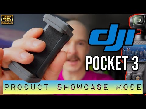 DJI Pocket 3 Product Showcase Mode - How To Use - Best Vlog Camera For Reviews #dji #osmo #pocket3