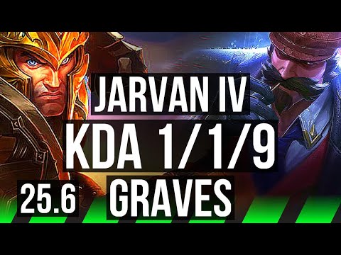 JARVAN IV vs GRAVES (JGL) | EUW Master | 25.6