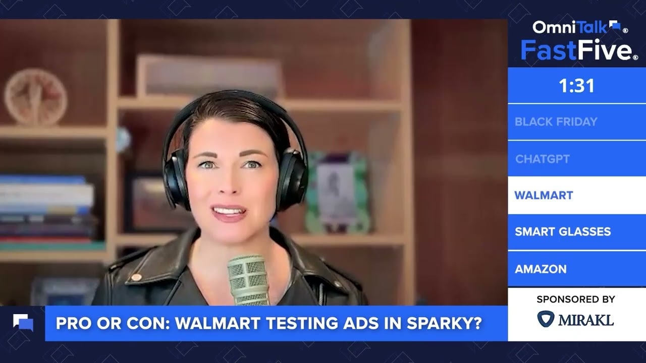Walmart's Brilliant Move: Bringing Ads to AI Shopping | Fast Five Shorts
