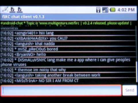 fIRC Android App Review - AndroidApps.com