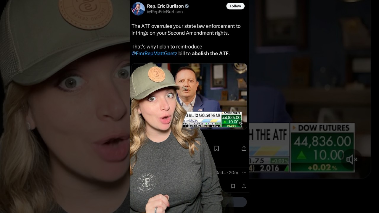 Rep.Burlison Talks Abolishing the ATF Could It Be?!? #2ndamendment #shortsvideo #shortsfeed #shorts