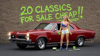 20 Cheap Classic Cars For Sale By Owner You Can Buy Today