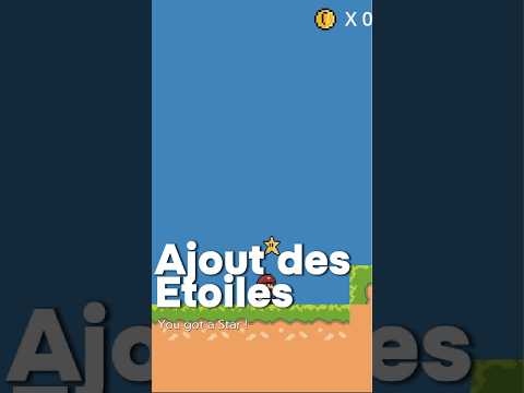 I added Stars to my 2D Mario 64 project !