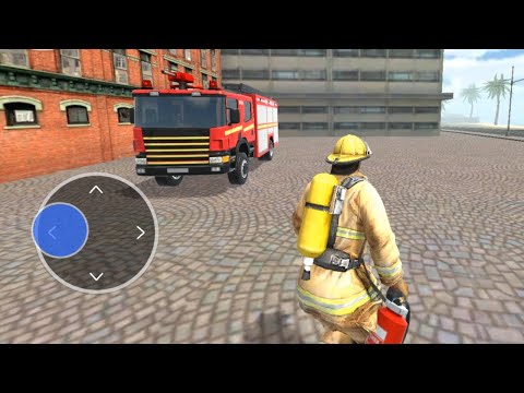 Fire Truck Driving Game 2020 - Emergency Rescue Service Simulator #2 - Android GamePlay